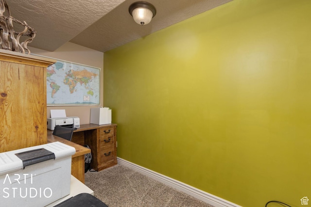 1679 N 4400 W, Plain City, UT 84404 - office area with a textured ceiling and carpet