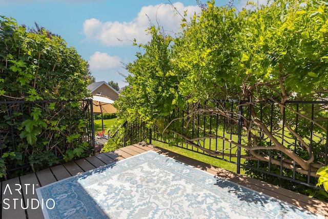 1679 N 4400 W, Plain City, UT 84404 - view of patio featuring a wooden deck