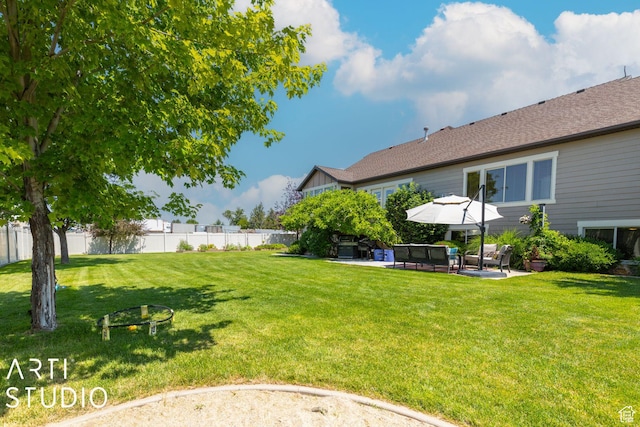 1679 N 4400 W, Plain City, UT 84404 - view of yard featuring a patio