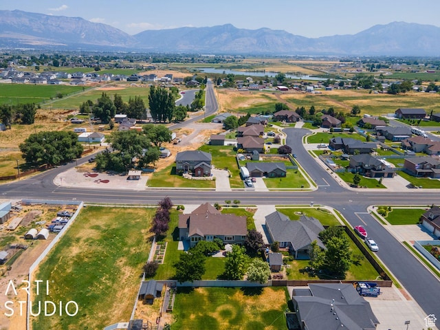 1679 N 4400 W, Plain City, UT 84404 - bird's eye view featuring a mountain view