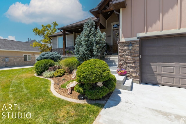 1679 N 4400 W, Plain City, UT 84404 - view of exterior entry featuring a lawn