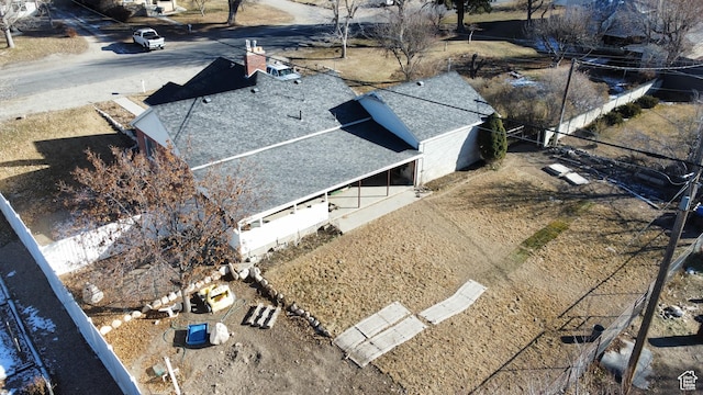 drone / aerial view