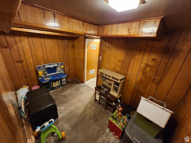 view of storage room