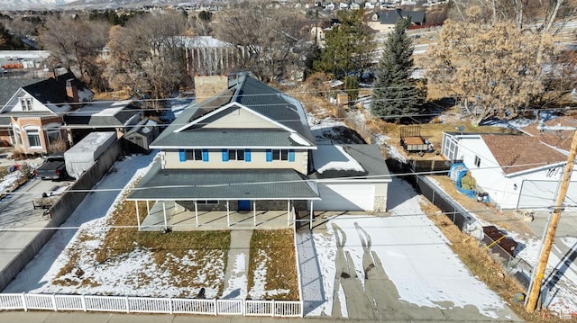 drone / aerial view