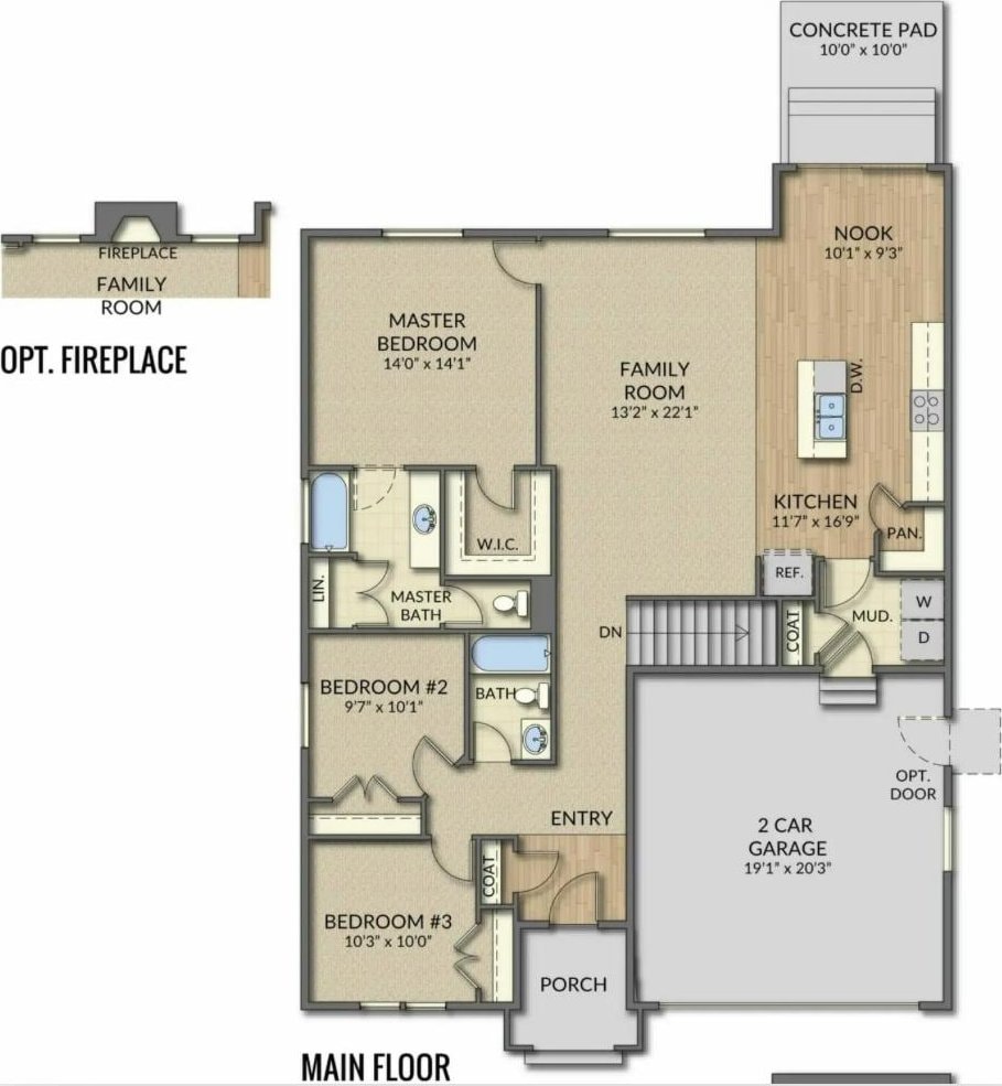507 E 720 N, Salem, UT 84653 - floor plan