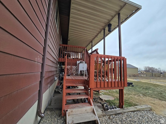 4556 W 4950 S, Hooper, UT 84315 - view of deck