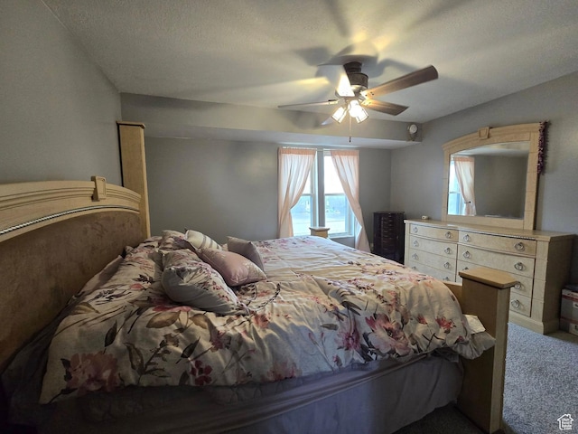 4556 W 4950 S, Hooper, UT 84315 - carpeted bedroom featuring a ceiling fan