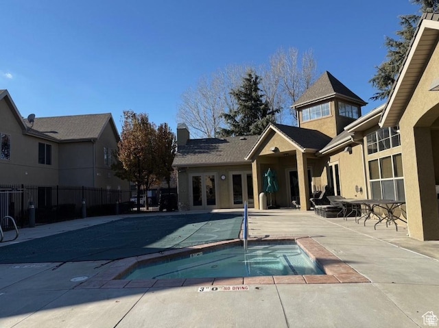 6751 S Sienna Park Ln, Midvale, UT 84047 - view of swimming pool with a patio area