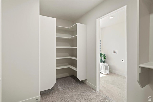 view of pantry