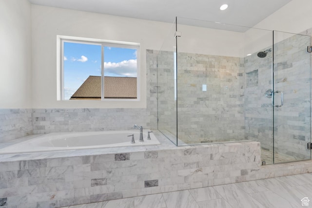 1002 W Temple Rim Ln, Payson, UT 84651 - bathroom with independent shower and bath