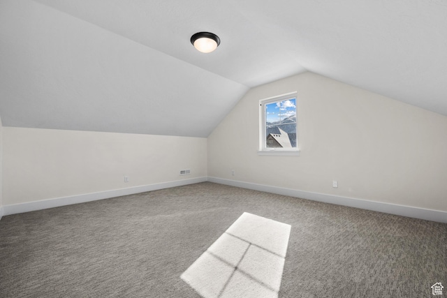 1002 W Temple Rim Ln, Payson, UT 84651 - bonus room featuring carpet flooring and vaulted ceiling