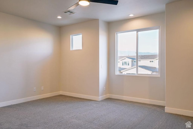 797 W 430 N, Hurricane, UT 84737 - carpeted empty room featuring ceiling fan