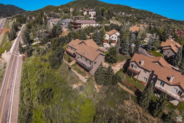 3942 View Pointe Dr, Park City, UT 84098 - drone / aerial view featuring a mountain view