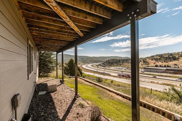 3942 View Pointe Dr, Park City, UT 84098 - view of yard with a mountain view
