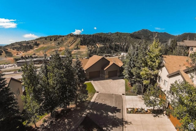 3942 View Pointe Dr, Park City, UT 84098 - drone / aerial view featuring a mountain view