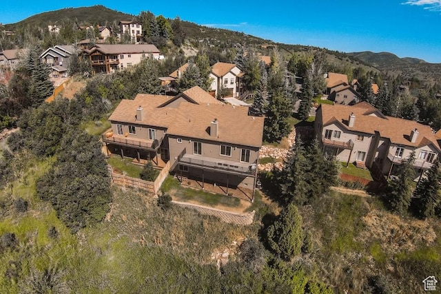 3942 View Pointe Dr, Park City, UT 84098 - bird's eye view featuring a mountain view
