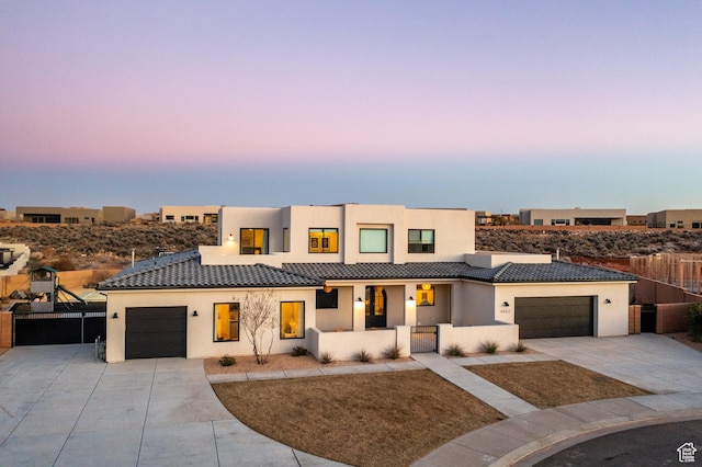 4862 N Sand Cove Cir, St George, UT 84770 - view of front facade with a garage