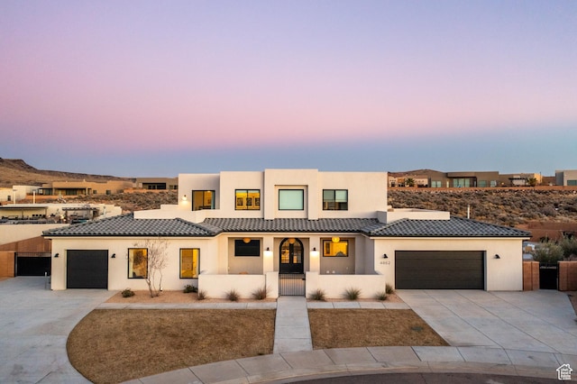 4862 N Sand Cove Cir, St George, UT 84770 - view of front facade with a garage