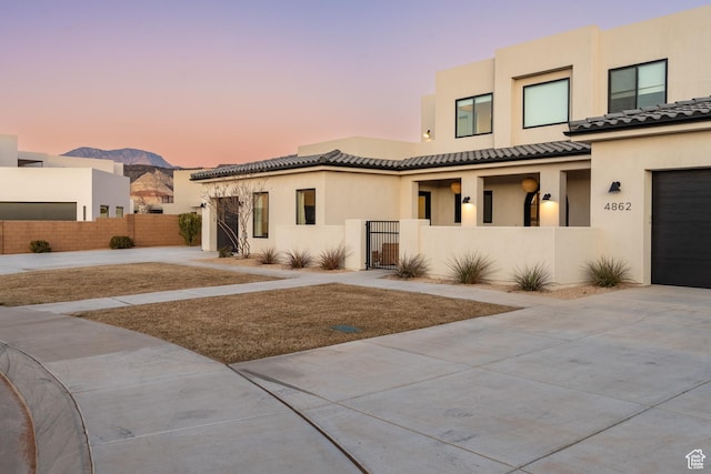 4862 N Sand Cove Cir, St George, UT 84770 - view of front facade featuring a garage