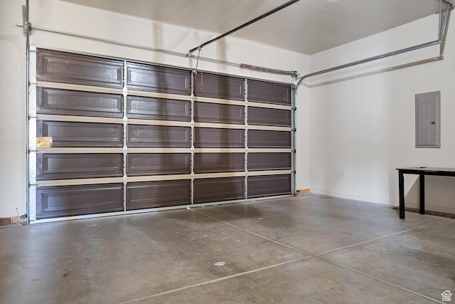 2261 S Tonaquint Dr Unit 8, St George, UT 84770 - garage with electric panel