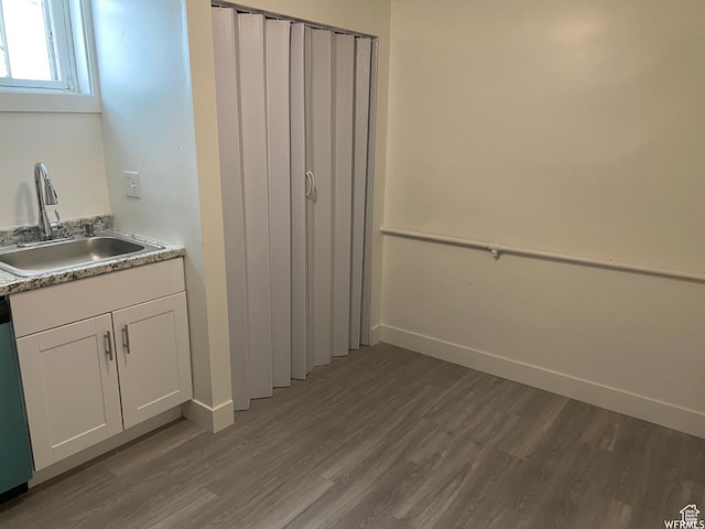 230 N 3rd St, Tooele, UT 84074 - bathroom featuring hardwood / wood-style flooring and vanity