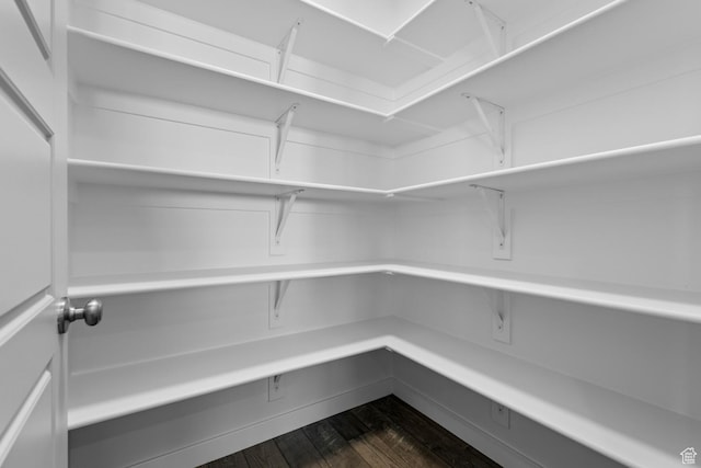 view of pantry