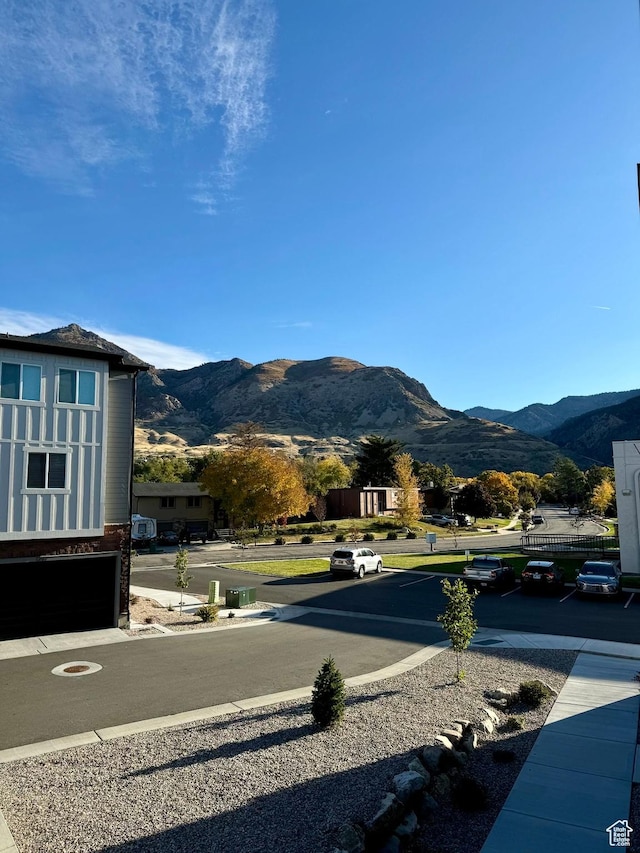 view of mountain feature