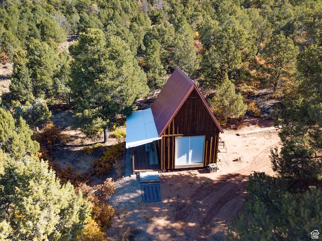 aerial view