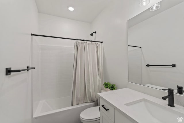 6850 Mountain Maple Dr Unit 14, Park City, UT 84098 - full bathroom featuring vanity, shower / bathtub combination with curtain, and toilet