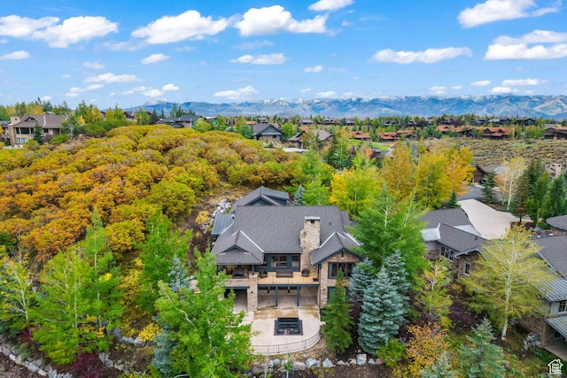 8670 Ranch Club Ct, Park City, UT 84098 - drone / aerial view featuring a mountain view