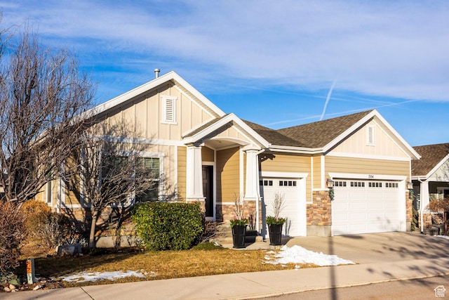 7104 S Cadens Cv, Cottonwood Heights, UT 84121 - view of front of home with a garage