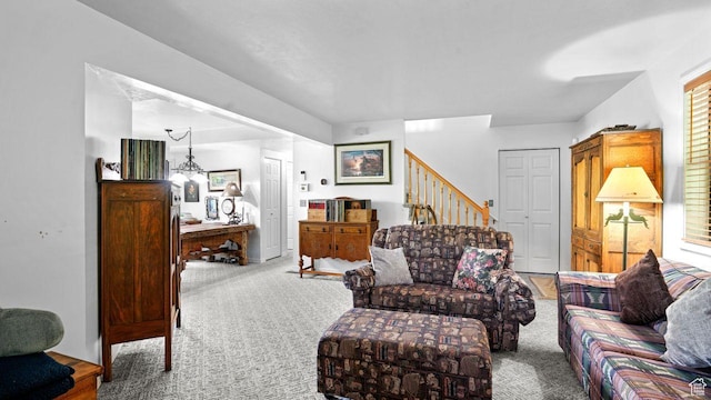 335 Jungfrau Hill Rd, Midway, UT 84049 - view of carpeted living room