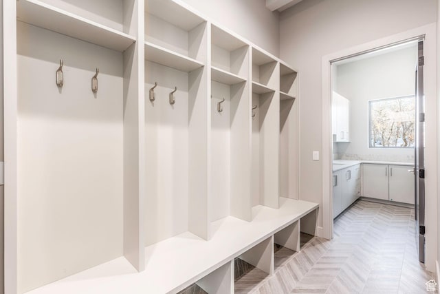 view of mudroom