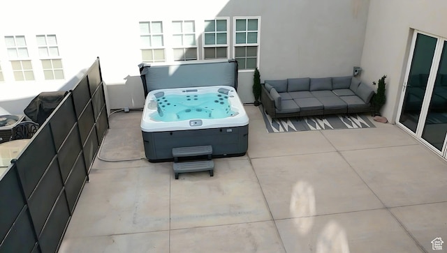 4307 W Canterbury Rd, Hurricane, UT 84737 - view of patio / terrace featuring an outdoor living space