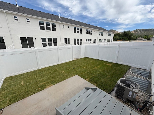 119 W 1360 N, Nephi, UT 84648 - fenced backyard featuring a mountain view