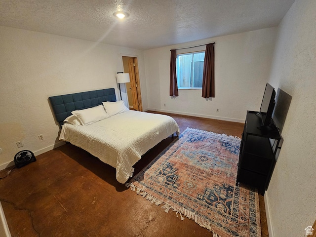 11905 E 24560 N, Fairview, UT 84629 - bedroom featuring a textured ceiling