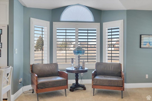 818 Summit Dr, Smithfield, UT 84335 - living area with carpet floors and baseboards