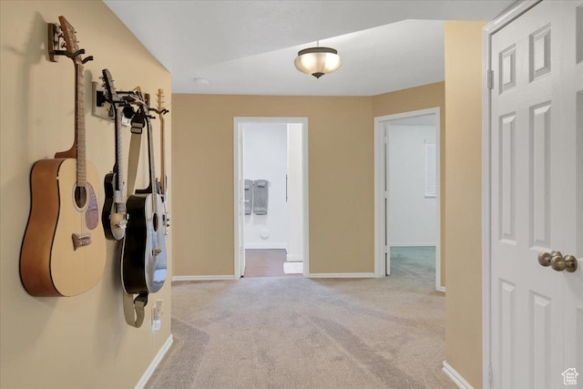 818 Summit Dr, Smithfield, UT 84335 - hallway with carpet floors and baseboards