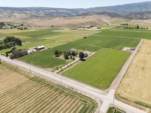 655 W 85 S, Glenwood, UT 84730 - aerial view of sparsely populated area featuring extensive farmland and mountains