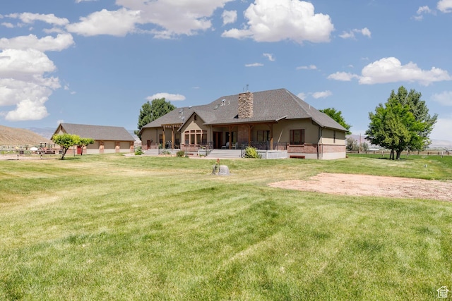 655 W 85 S, Glenwood, UT 84730 - back of property with a lawn