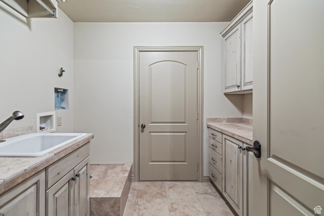 655 W 85 S, Glenwood, UT 84730 - laundry room featuring cabinet space and hookup for a washing machine