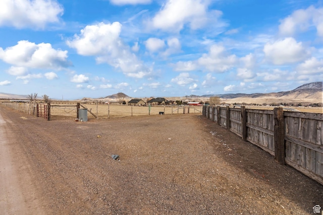 655 W 85 S, Glenwood, UT 84730 - view of yard featuring a view of rural / pastoral area and a mountain view