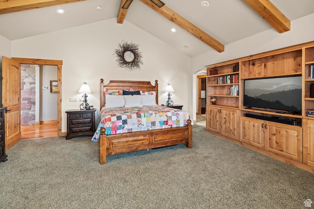 655 W 85 S, Glenwood, UT 84730 - bedroom featuring carpet floors and recessed lighting