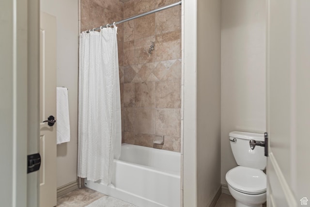655 W 85 S, Glenwood, UT 84730 - bathroom with shower / bath combo with shower curtain and toilet