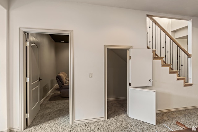 655 W 85 S, Glenwood, UT 84730 - stairs with carpet floors and baseboards