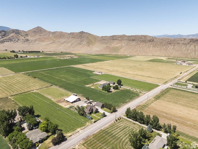655 W 85 S, Glenwood, UT 84730 - aerial view of property's location with farmland and rural landscape
