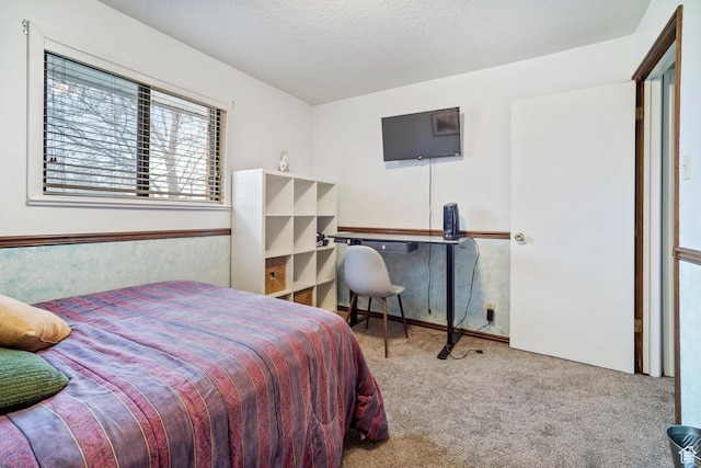 1975 Laguna Vista Dr, Orem, UT 84058 - bedroom with light colored carpet and a textured ceiling