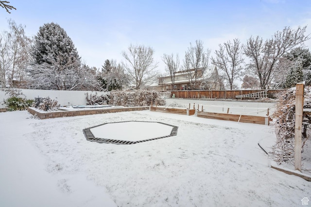 1975 Laguna Vista Dr, Orem, UT 84058 - view of yard covered in snow