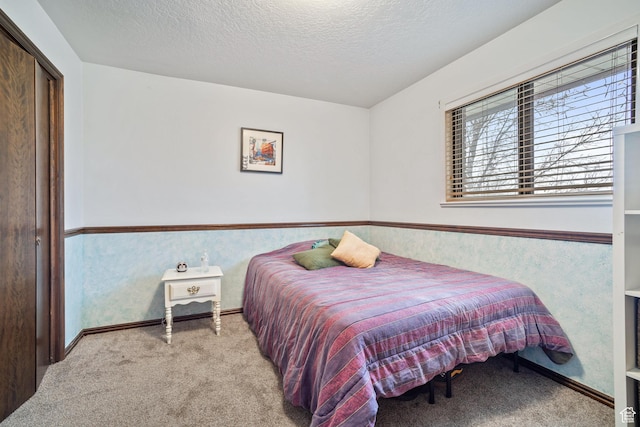 1975 Laguna Vista Dr, Orem, UT 84058 - carpeted bedroom with a textured ceiling