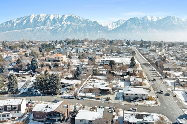 1975 Laguna Vista Dr, Orem, UT 84058 - drone / aerial view featuring a mountain view